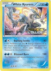 White Kyurem - XY128 (Prerelease) [Staff], XY Promos XY128