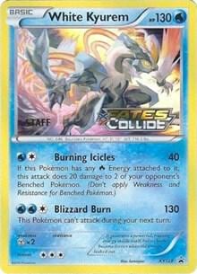 White Kyurem - XY128 (Prerelease) [Staff], XY Promos XY128