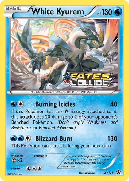 White Kyurem (Prerelease), XY Promos XY128