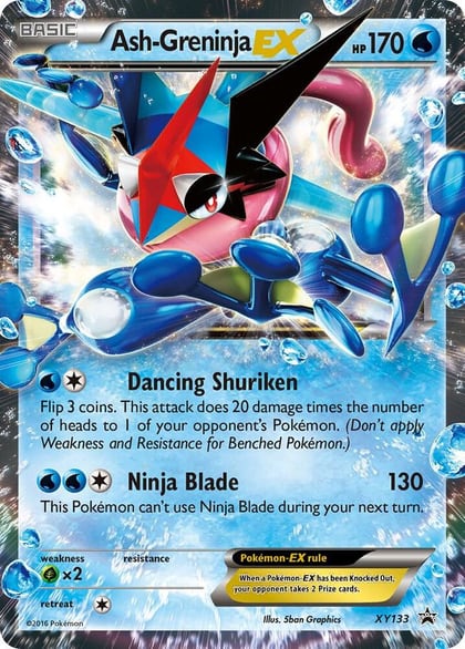 Ash-Greninja EX - XY133, XY Promos XY133
