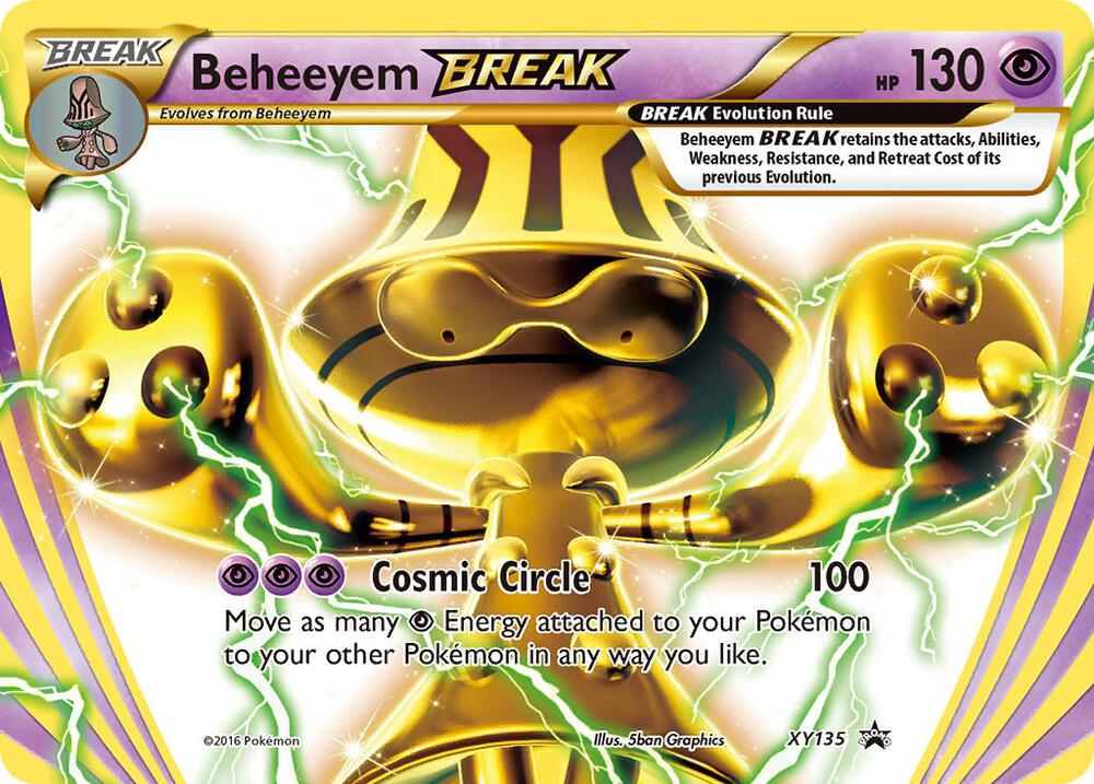 Beheeyem BREAK - XY135, XY Promos XY135