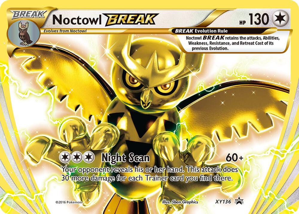 Noctowl BREAK, XY Promos XY136