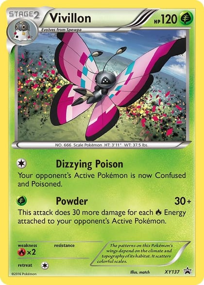 Vivillon, XY Promos XY137