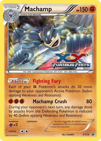 Machamp - XY13 (Prerelease), XY Promos XY13