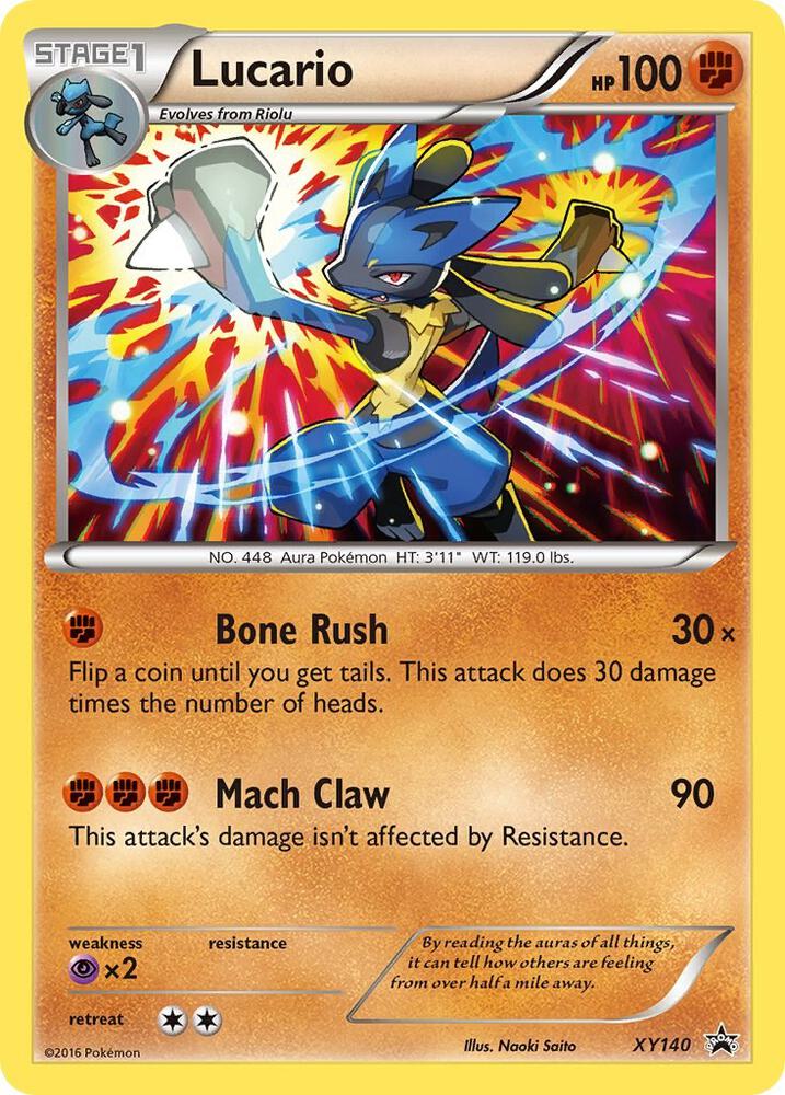 Lucario - XY140, XY Promos XY140