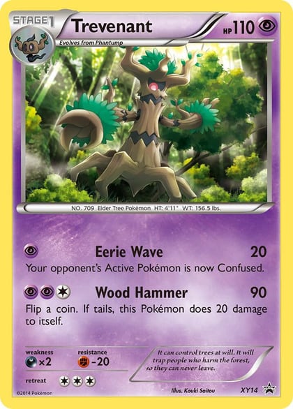 Trevenant - XY14, XY Promos XY14