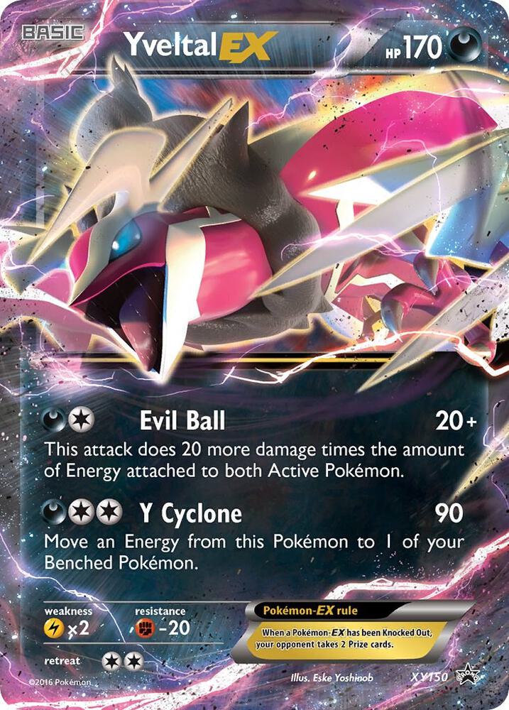 Yveltal EX - XY150 (Shiny), XY Promos XY150