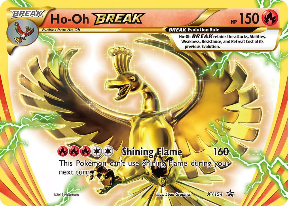 Ho-Oh BREAK, XY Promos XY154