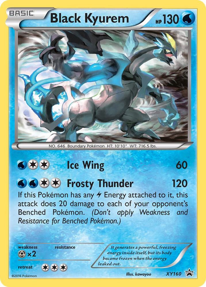 Black Kyurem - XY160, XY Promos XY160