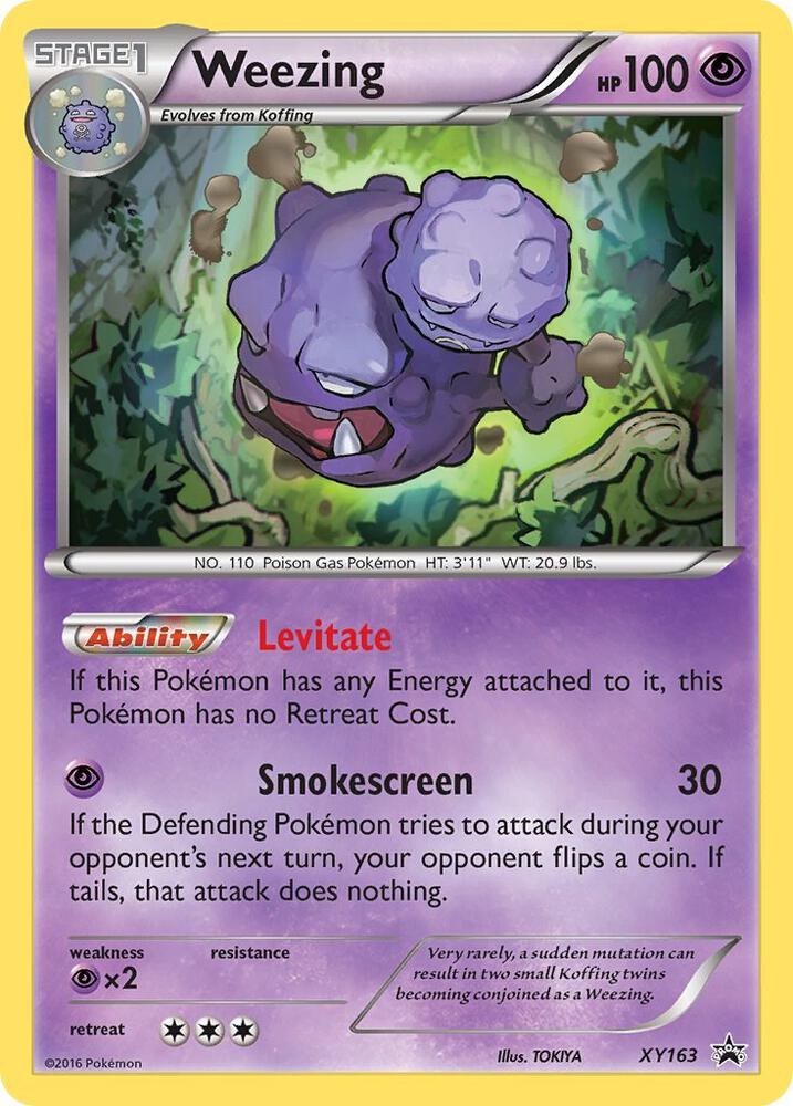 Weezing - XY163, XY Promos XY163