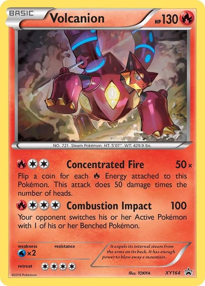 Volcanion - XY164, XY Promos XY164