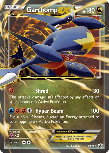 Garchomp EX - XY167, XY Promos XY167