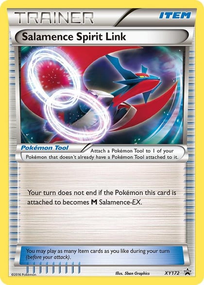 Salamence Spirit Link, XY Promos XY172