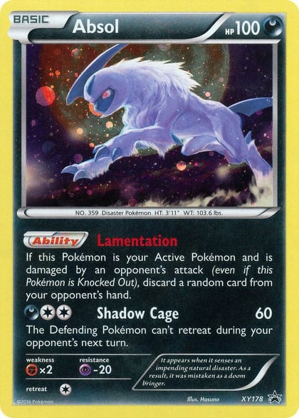 Absol - XY178, XY Promos XY178