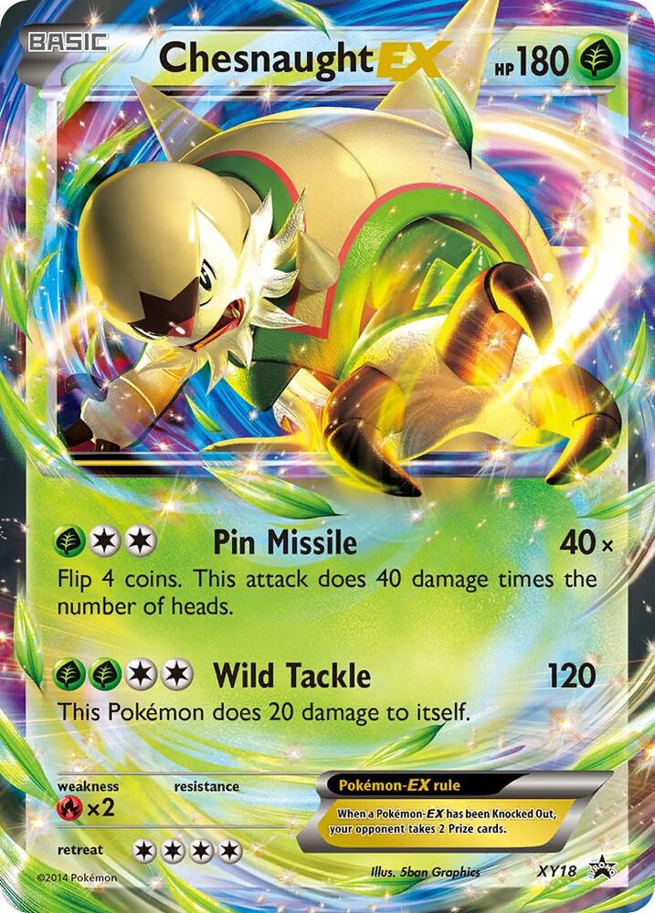 Chesnaught EX - XY18, XY Promos XY18
