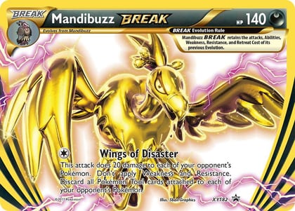 Mandibuzz BREAK, XY Promos XY182