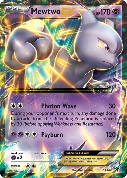 Mewtwo EX - XY183, XY Promos XY183