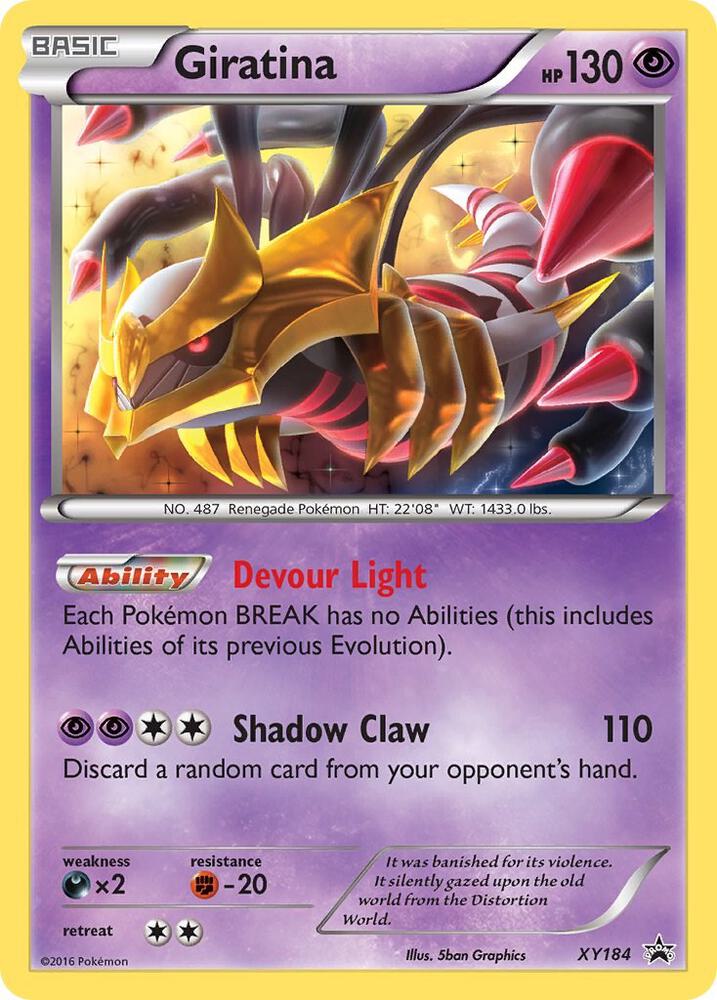 Giratina - XY184, XY Promos XY184