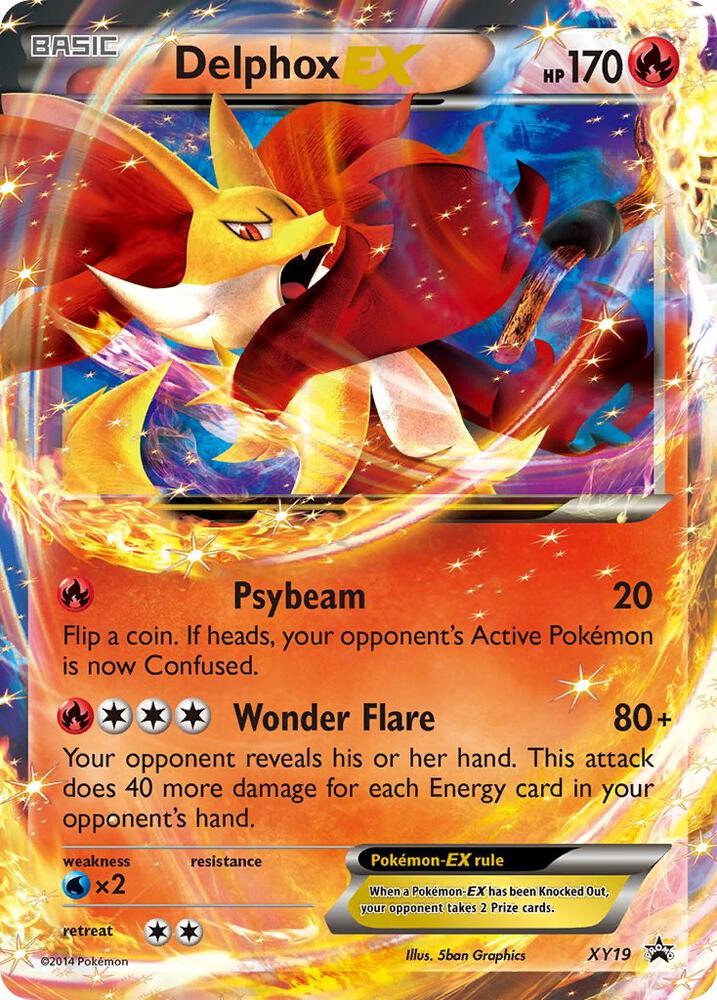 Delphox EX - XY19, XY Promos XY19
