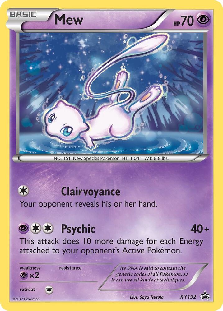 Mew - XY192, XY Promos XY192
