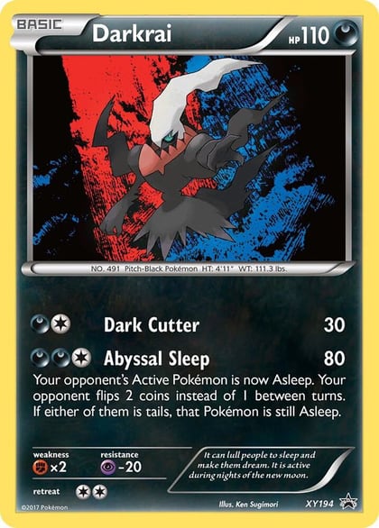Darkrai - XY194, XY Promos XY194