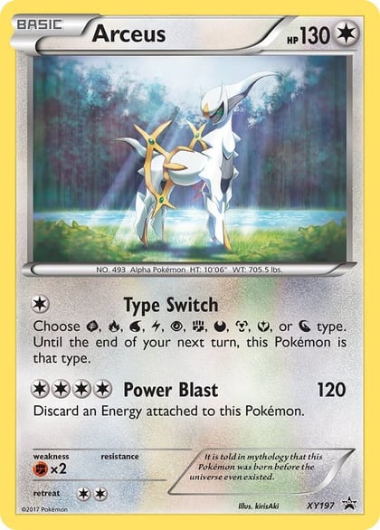 Arceus - XY197, XY Promos XY197