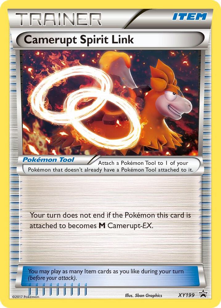 Camerupt Spirit Link - XY199, XY Promos XY199