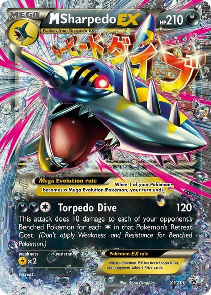 M Sharpedo EX - XY200, XY Promos XY200