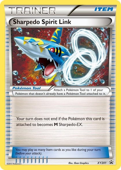 Sharpedo Spirit Link, XY Promos XY201