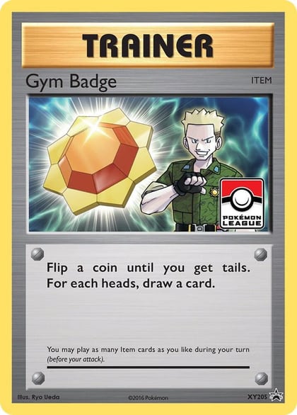Gym Badge (Lt. Surge), XY Promos XY205