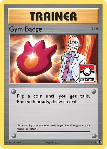 Gym Badge (Blaine), XY Promos XY209