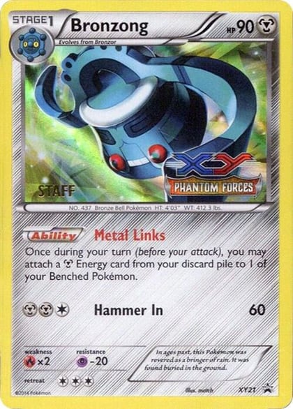 Bronzong - XY21 (Prerelease) [Staff], XY Promos XY21