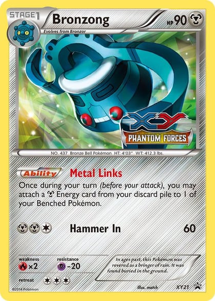 Bronzong - XY21 (Prerelease), XY Promos XY21