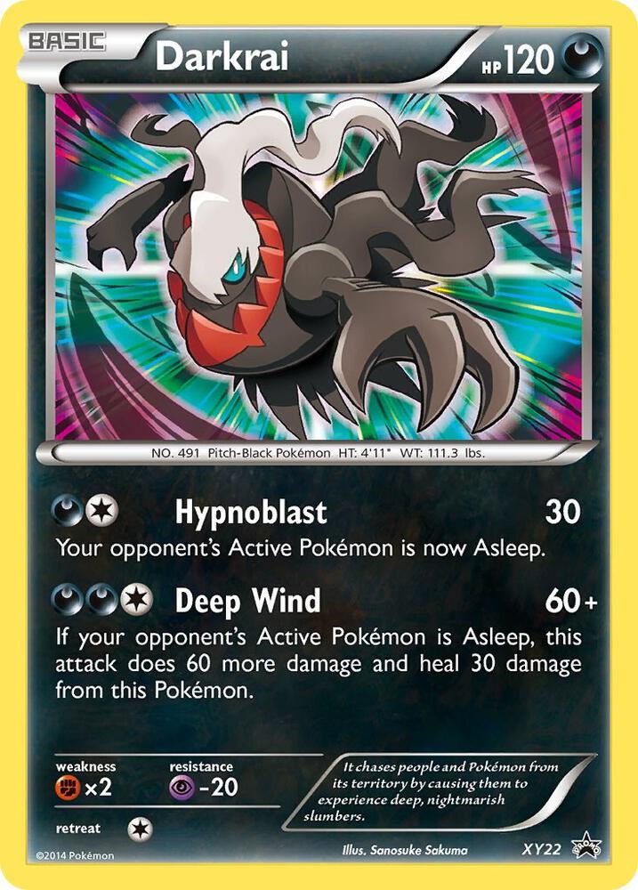 Darkrai - XY22, XY Promos XY22