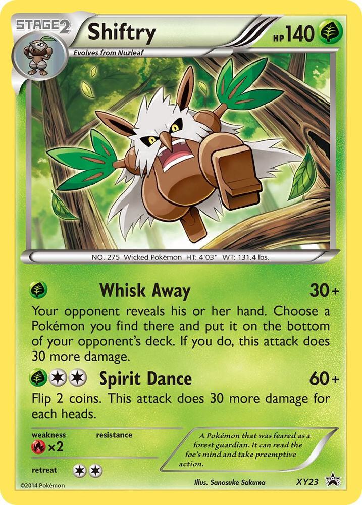 Shiftry - XY23, XY Promos XY23