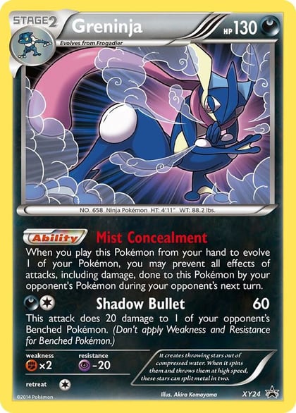 Greninja - XY24, XY Promos XY24
