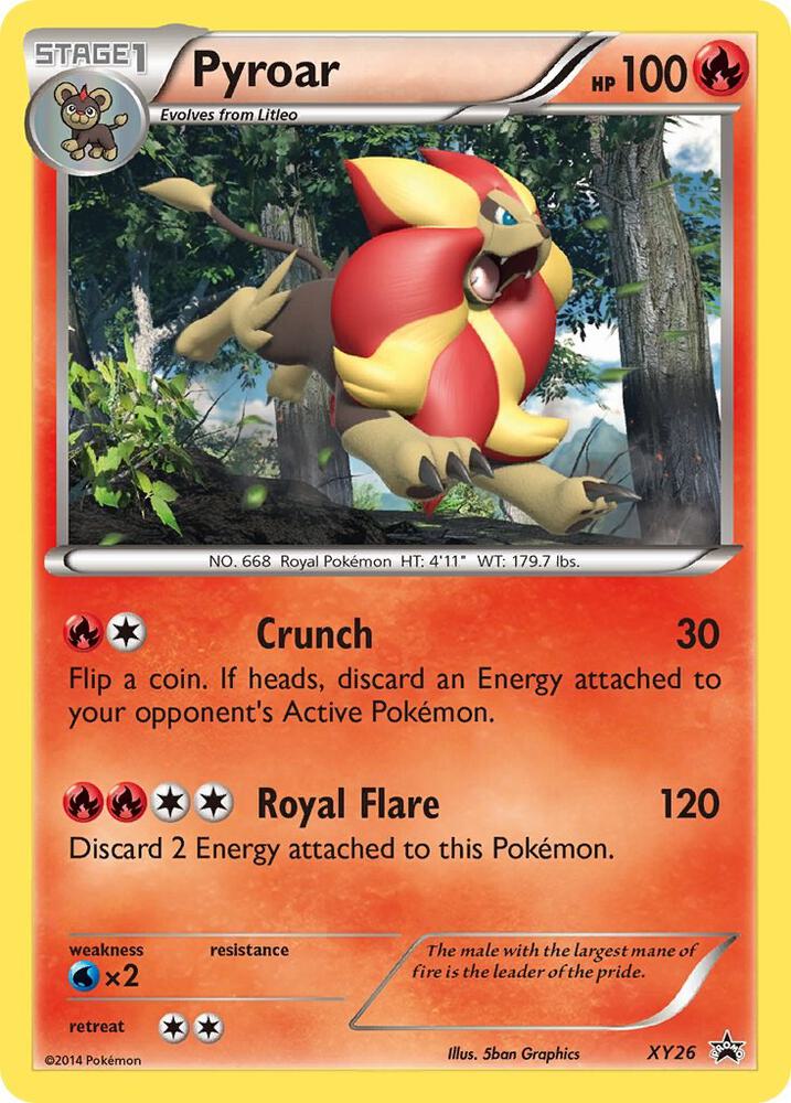 Pyroar - XY26, XY Promos XY26