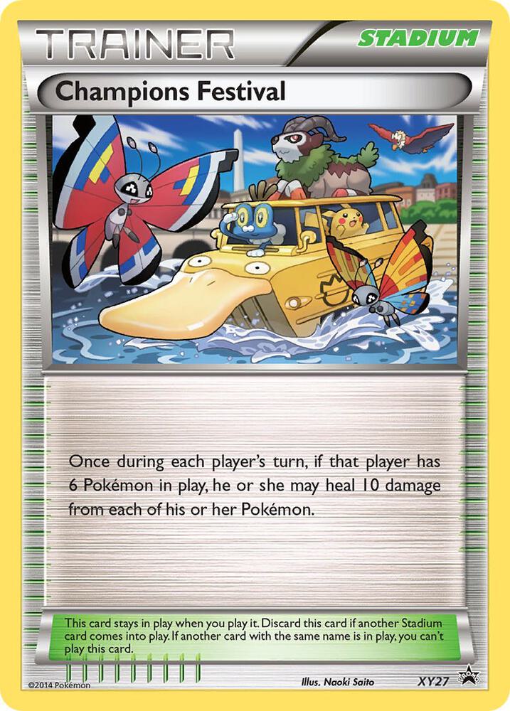 Champions Festival - XY27 (2014), XY Promos XY27