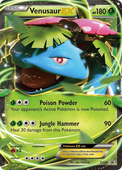 Venusaur EX - XY28, XY Promos XY28