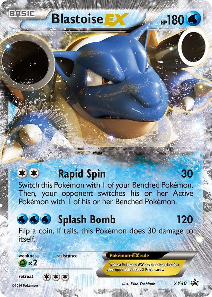 Blastoise EX - XY30, XY Promos XY30