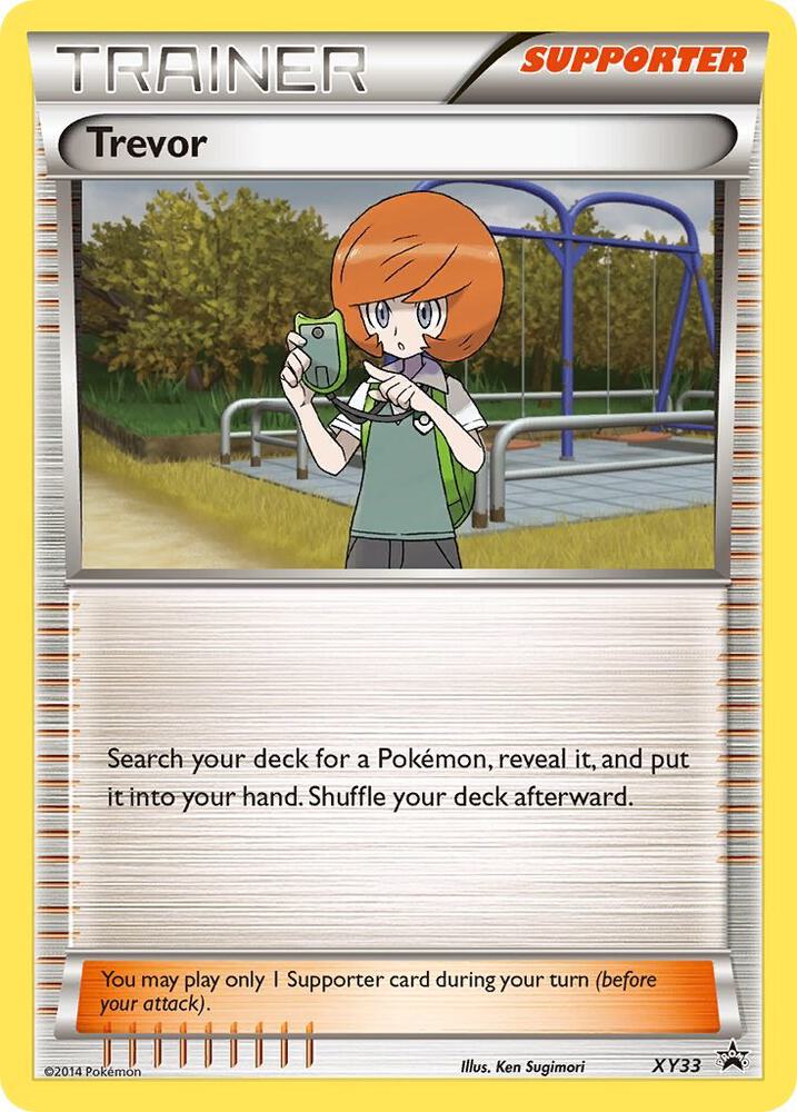 Trevor - XY33, XY Promos XY33