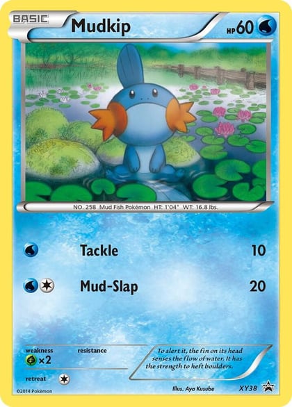 Mudkip - XY38, XY Promos XY38