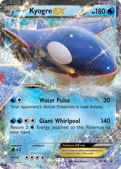 Kyogre EX, XY Promos XY41