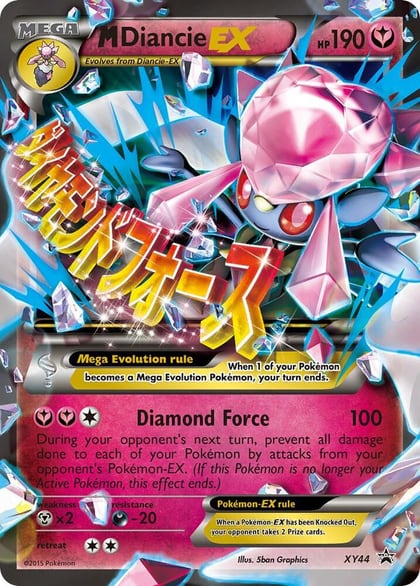 M Diancie EX - XY44, XY Promos XY44