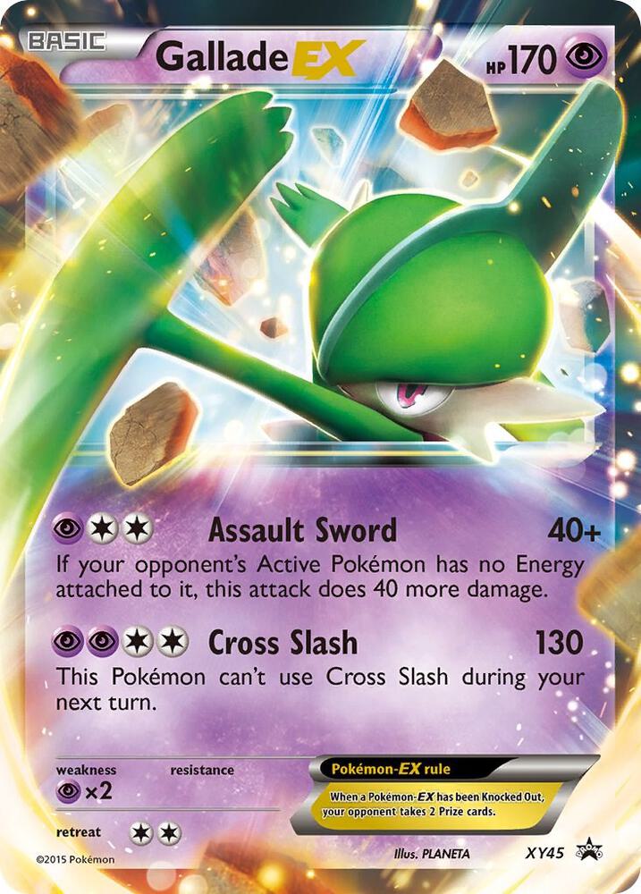 Gallade EX - XY45, XY Promos XY45