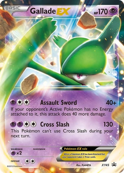 Gallade EX - XY45, XY Promos XY45