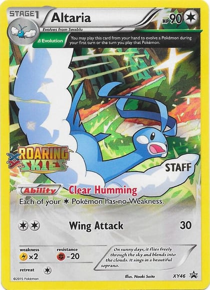 Altaria - XY46 (Prerelease) [Staff], XY Promos XY46