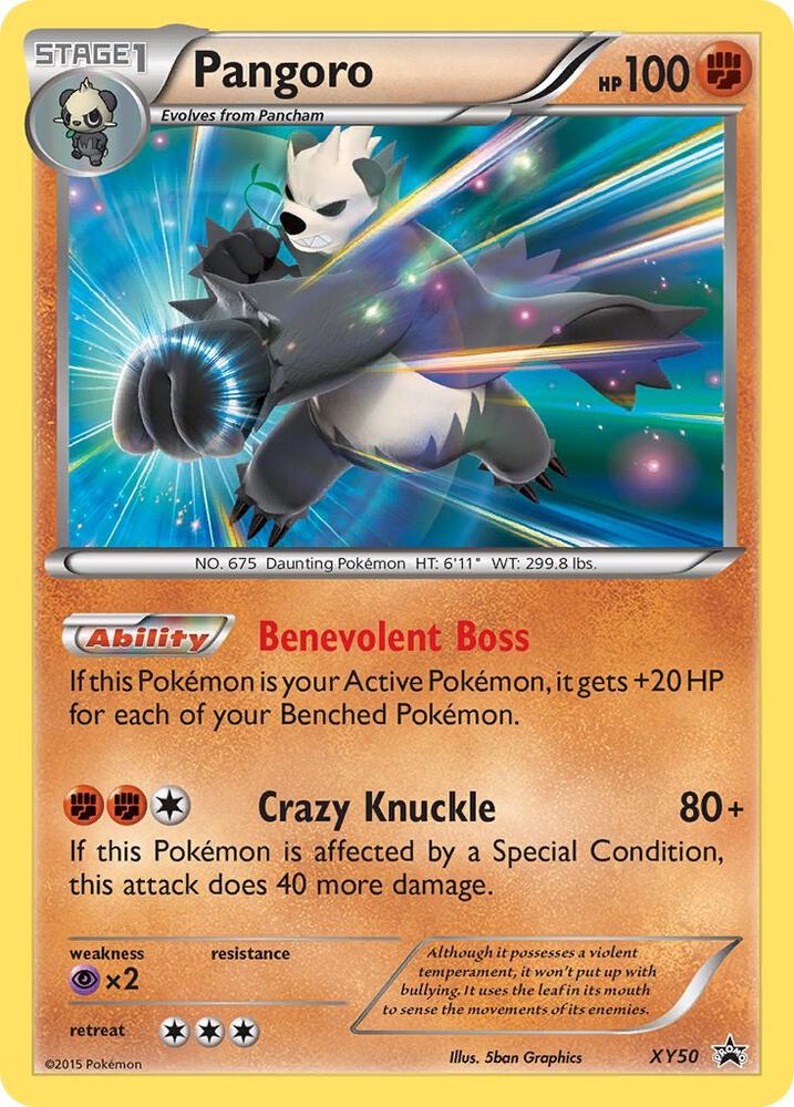 Pangoro - XY50, XY Promos XY50