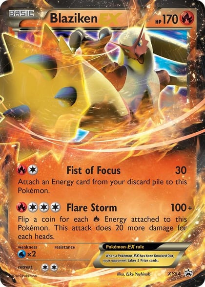 Blaziken EX - XY54, XY Promos XY54