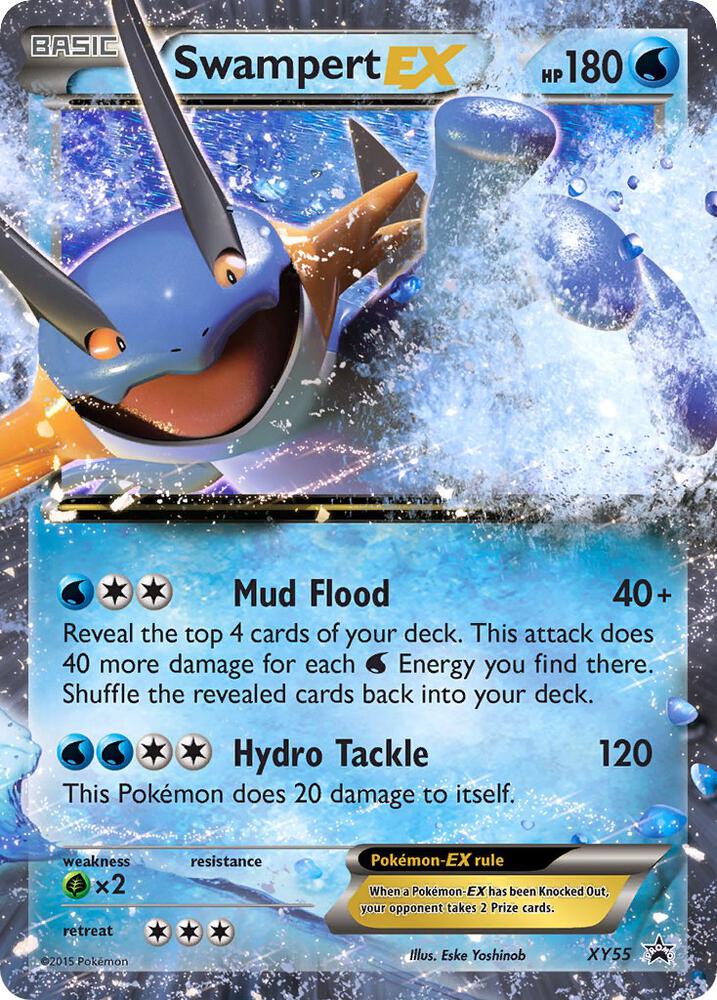 Swampert EX - XY55, XY Promos XY55